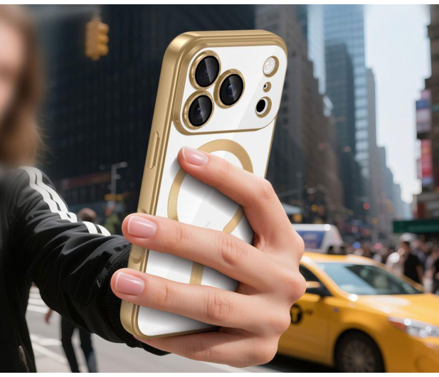 TECH-PROTECT Magflex Magsafe do Iphone 17 Pro Shiny Gold 5906302319718 - 1359675 - zdjęcie 3